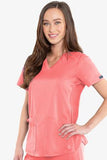 7459 V-NECK SHIRTTAIL TOP